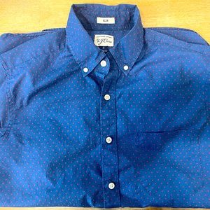 J. Crew Long Sleeve Button Up Shirt (Slim)